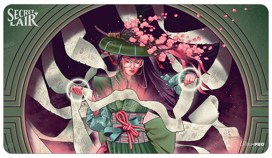 Image for Secret Lair October 2022: If Looks Could Kill Azami, Lady of Scrolls Standard Playmat for Magic: The Gathering - Playmats