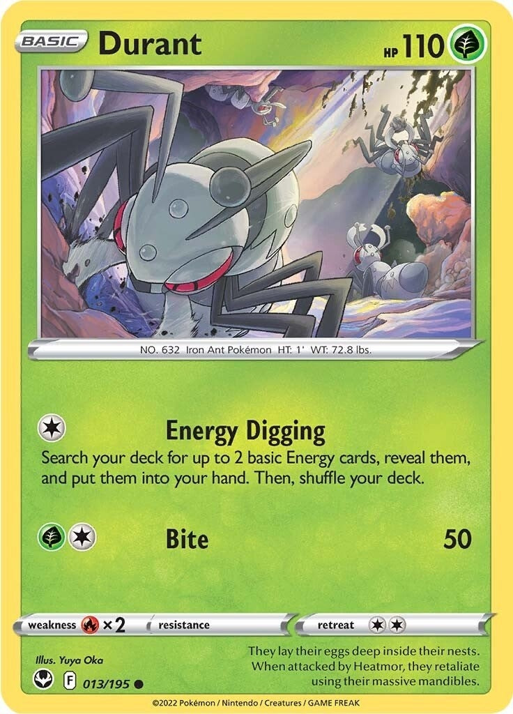 Image for Durant (013/195) (SWSH12: Silver Tempest) (SWSH12) - Pokemon