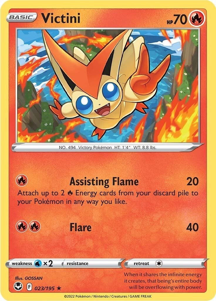 Image for Victini (023/195) (SWSH12: Silver Tempest) (SWSH12) - Pokemon