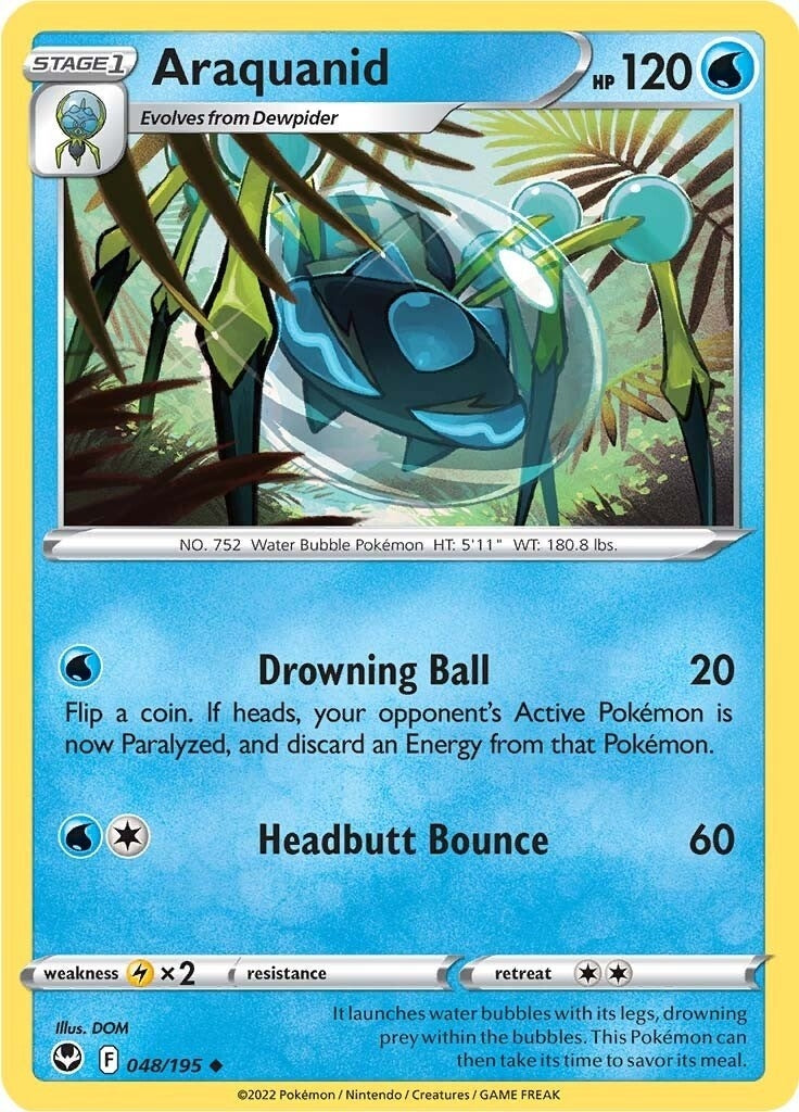 Image for Araquanid (048/195) (SWSH12: Silver Tempest) (SWSH12) - Pokemon