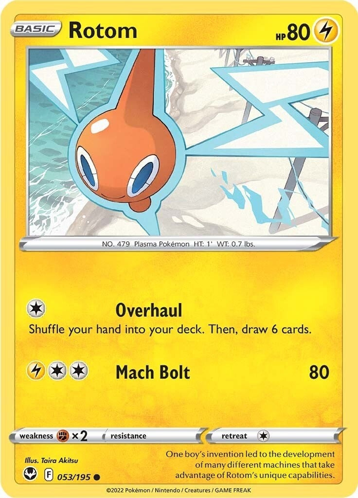 Image for Rotom (053/195) (SWSH12: Silver Tempest) (SWSH12) - Pokemon