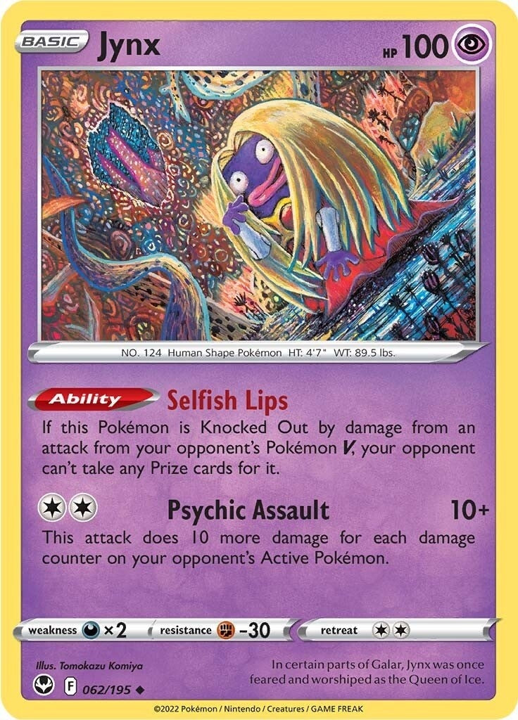 Image for Jynx (062/195) (SWSH12: Silver Tempest) (SWSH12) - Pokemon