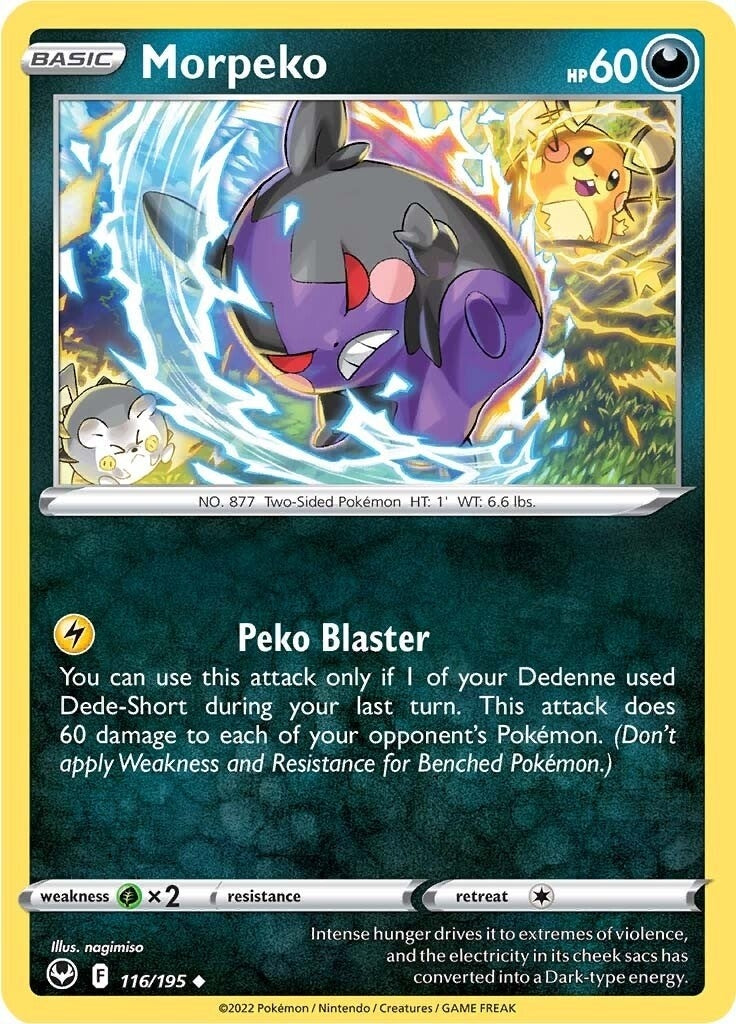 Image for Morpeko (116/195) (SWSH12: Silver Tempest) (SWSH12) - Pokemon