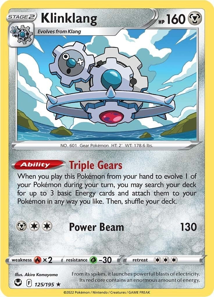 Image for Klinklang (125/195) (SWSH12: Silver Tempest) (SWSH12) - Pokemon