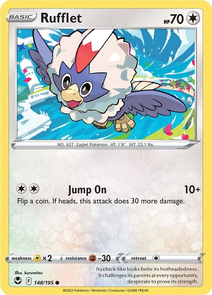 Image for Rufflet (148/195) (SWSH12: Silver Tempest) (SWSH12) - Pokemon
