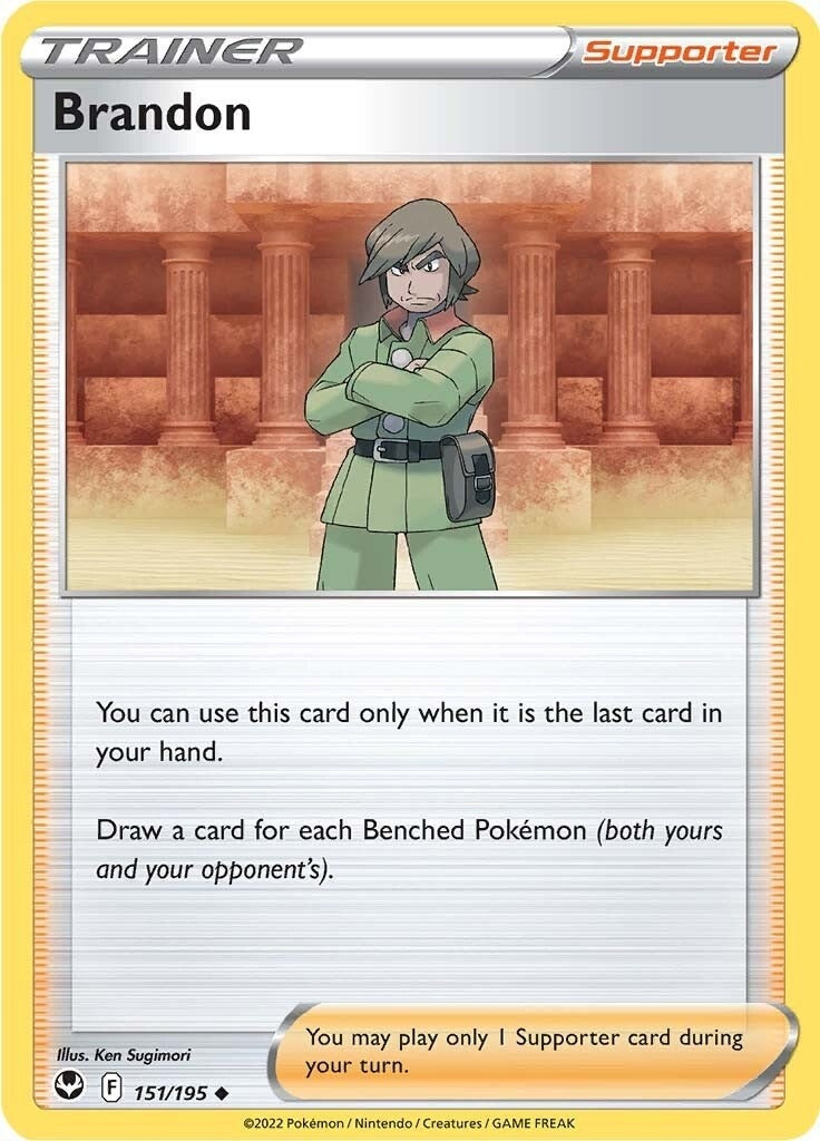 Image for Brandon (151/195) (SWSH12: Silver Tempest) (SWSH12) - Pokemon