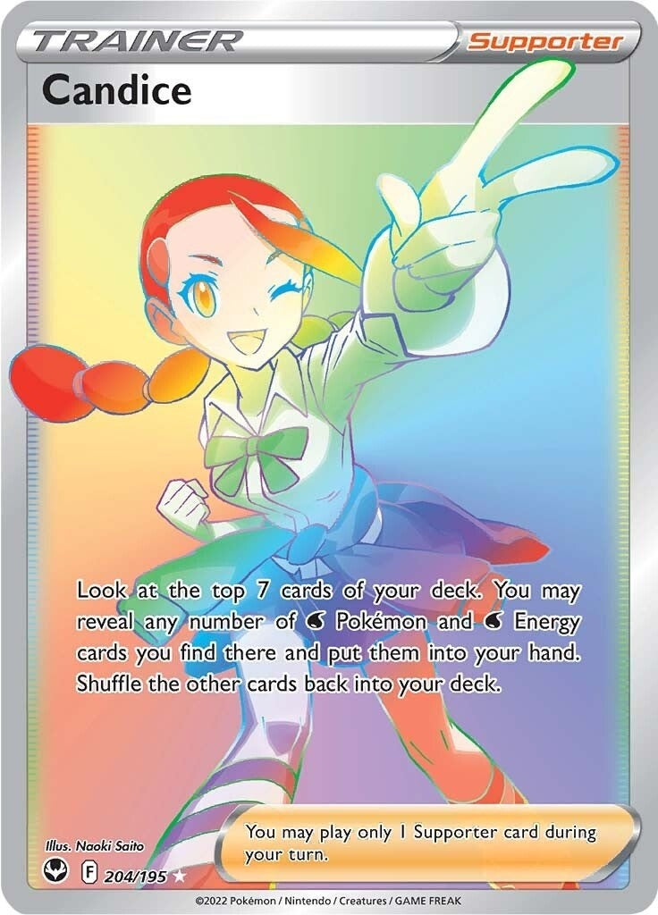 Candice (Secret) (204/195) (SWSH12: Silver Tempest) - PokeBox USA
