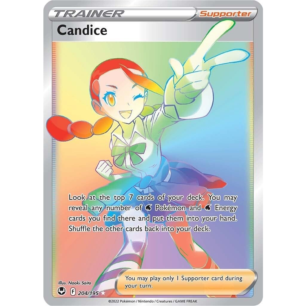 Candice (Secret) (204/195) (SWSH12: Silver Tempest) - PokeBox USA