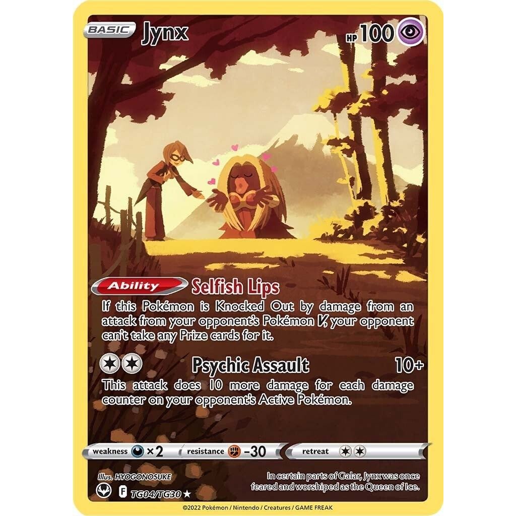 Jynx (TG04/TG30) (SWSH12: Silver Tempest Trainer Gallery) - PokeBox USA