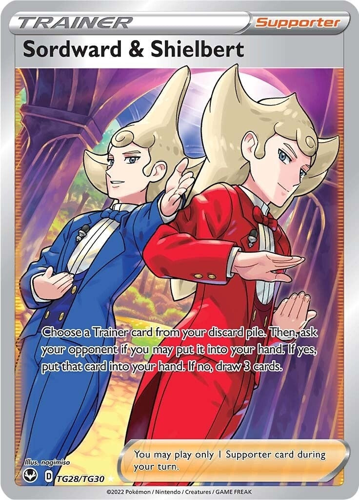 Sordward & Shielbert (TG28/TG30) (SWSH12: Silver Tempest Trainer Gallery) - PokeBox USA