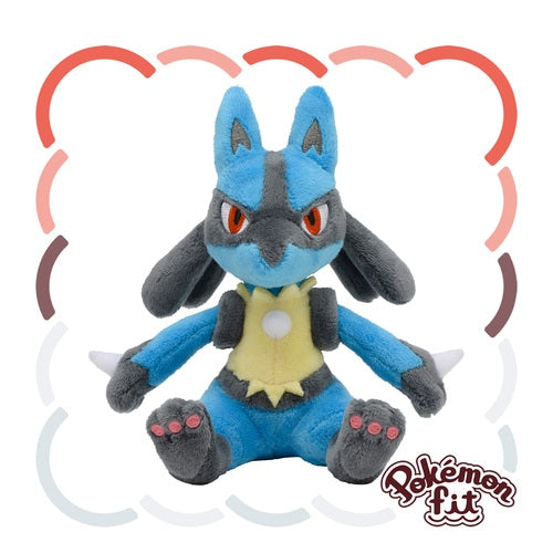 Lucario #448 - Pokémon Centre Fit Plush - PokeBox USA