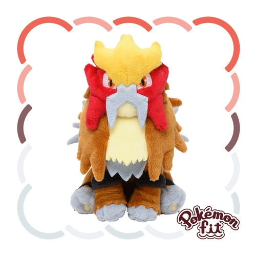 Entei #244 - Pokémon Centre Fit Plush - PokeBox USA