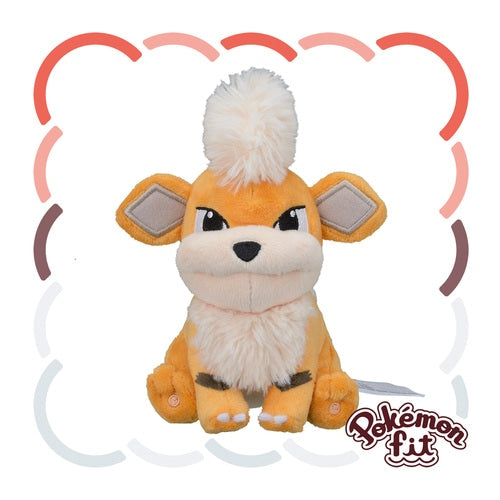 Growlithe #58 - Pokémon Centre Fit Plush - PokeBox USA