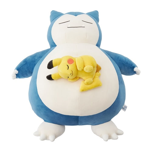 Snorlax & Pikachu - Pokémon Centre Pokemon Sleep Plush - PokeBox USA