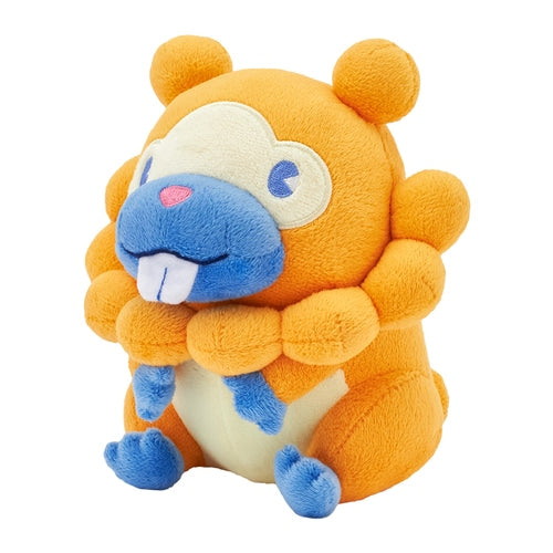 Saiko Soda Refresh Bidoof - Pokémon Centre Plush - PokeBox USA