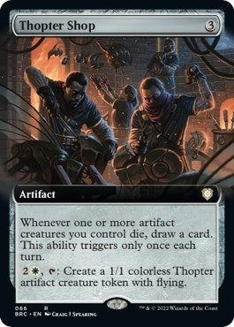 Thopter Shop (Extended Art) (66) (The Brothers' War)