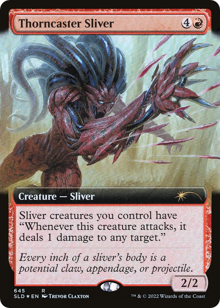 Thorncaster Sliver (Extended Art) (645) (Secret Lair Drop Series)