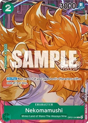 Image for Nekomamushi (Box Topper) (OP01-048) (Romance Dawn) (OP01) - One Piece Card Game