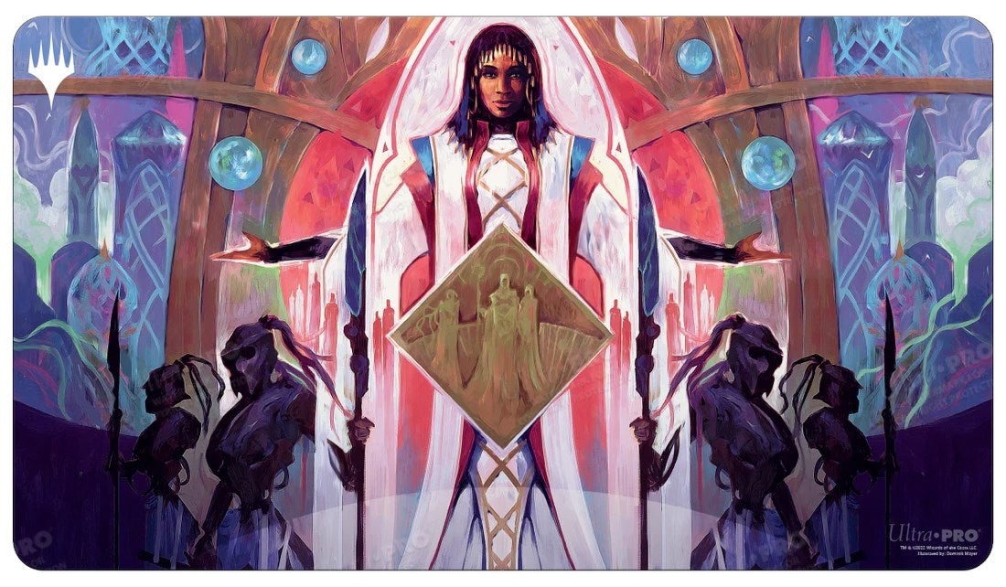 Image for The Brothers' War Kayla's Command Standard Gaming Playmat for Magic: The Gathering - Playmats