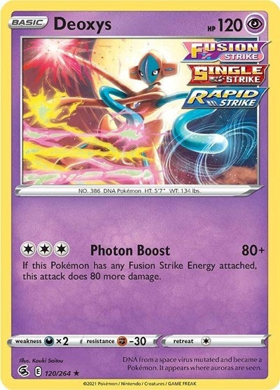 Image for Deoxys (120/264) (Deck Exclusives) (PR) - Pokemon