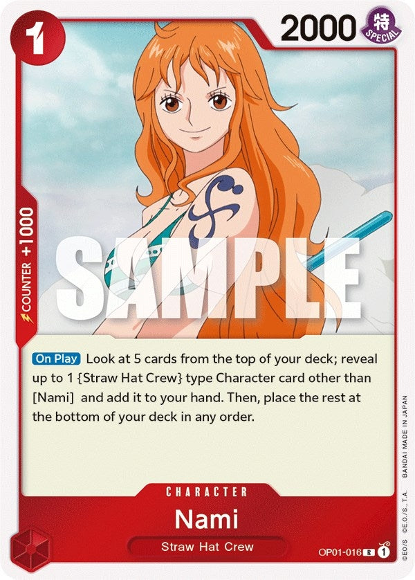 Image for Nami (OP01-016) (Romance Dawn) (OP01) - One Piece Card Game