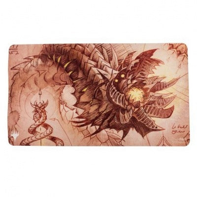 Image for The Brothers' War Schematic Art Wurmcoil Engine Playmat for Magic: The Gathering - Playmats