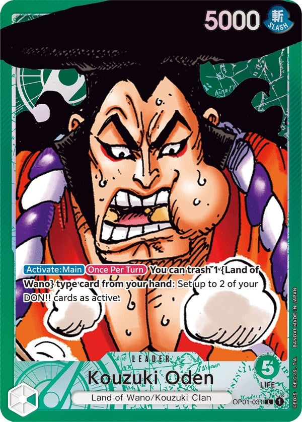 Image for Kouzuki Oden (Parallel) (OP01-031) (Romance Dawn) (OP01) - One Piece Card Game