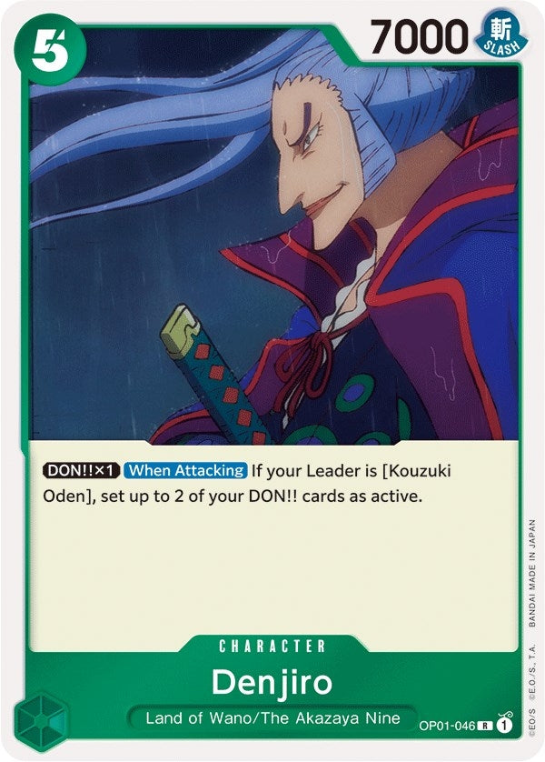 Image for Denjiro (OP01-046) (Romance Dawn) (OP01) - One Piece Card Game