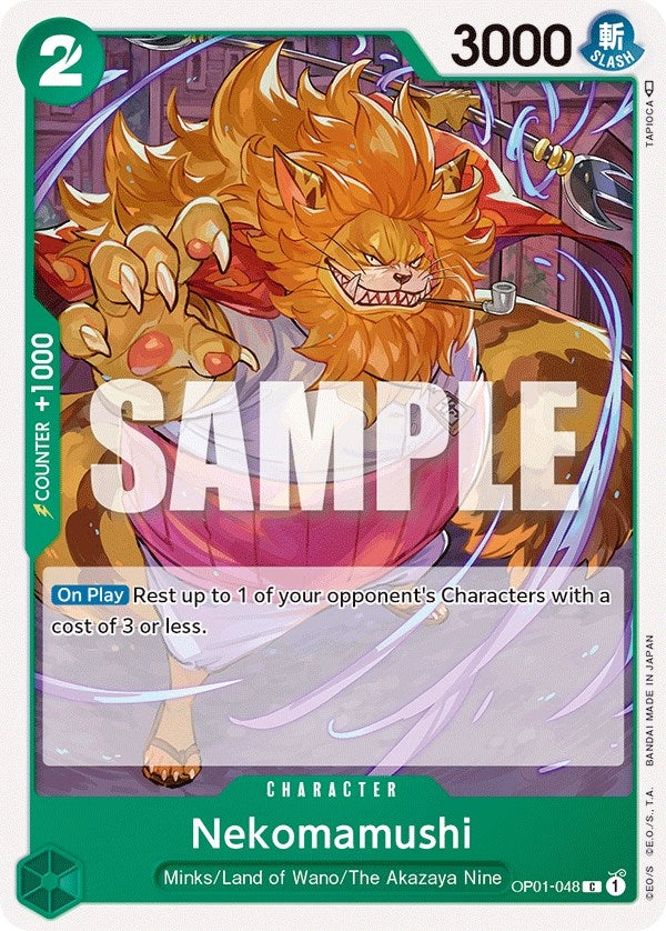 Image for Nekomamushi (OP01-048) (Romance Dawn) (OP01) - One Piece Card Game