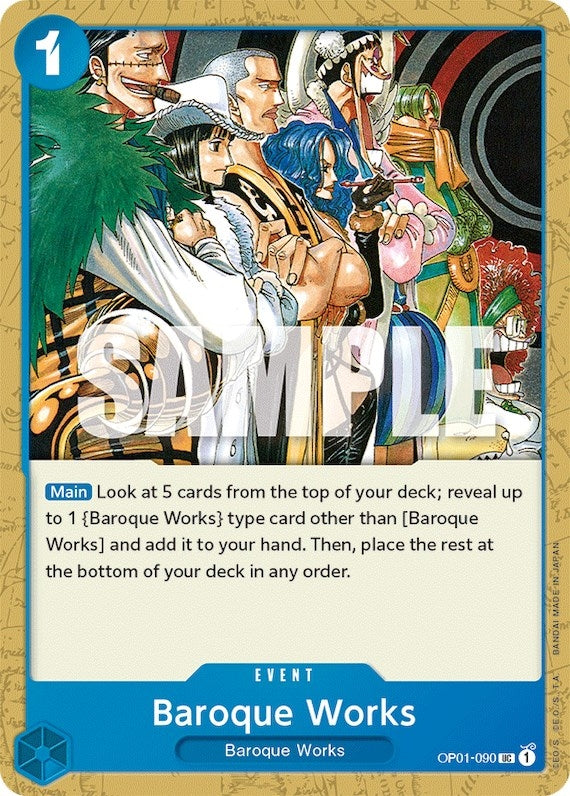 Image for Baroque Works (OP01-090) (Romance Dawn) (OP01) - One Piece Card Game