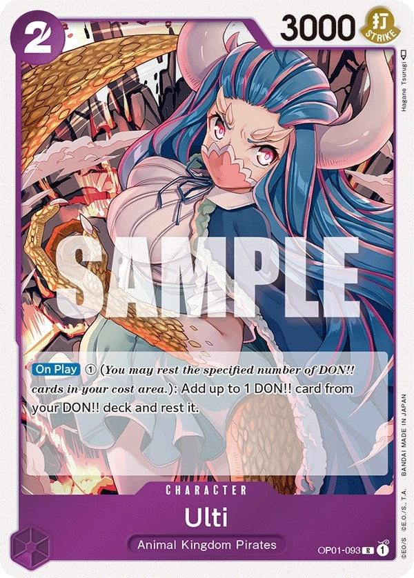 Image for Ulti (OP01-093) (Romance Dawn) (OP01) - One Piece Card Game