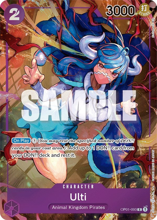 Image for Ulti (Parallel) (OP01-093) (Romance Dawn) (OP01) - One Piece Card Game
