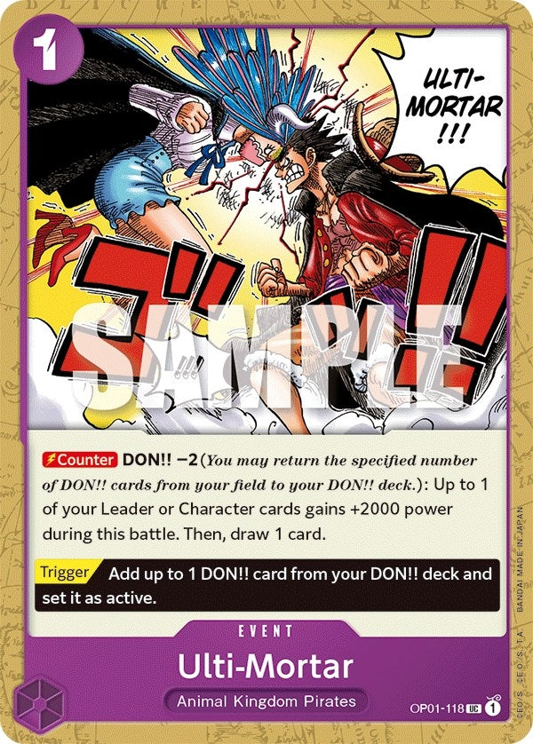 Image for Ulti-Mortar (OP01-118) (Romance Dawn) (OP01) - One Piece Card Game