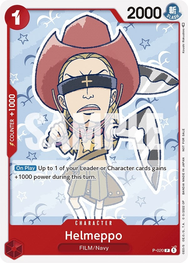 Image for Helmeppo (One Piece Film Red) (P-020) (One Piece Promotion Cards) (OP-PR) - One Piece Card Game