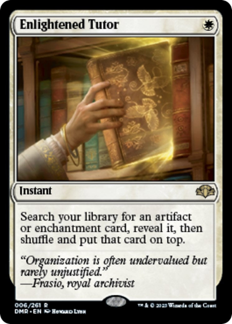 Enlightened Tutor (6) (Dominaria Remastered)