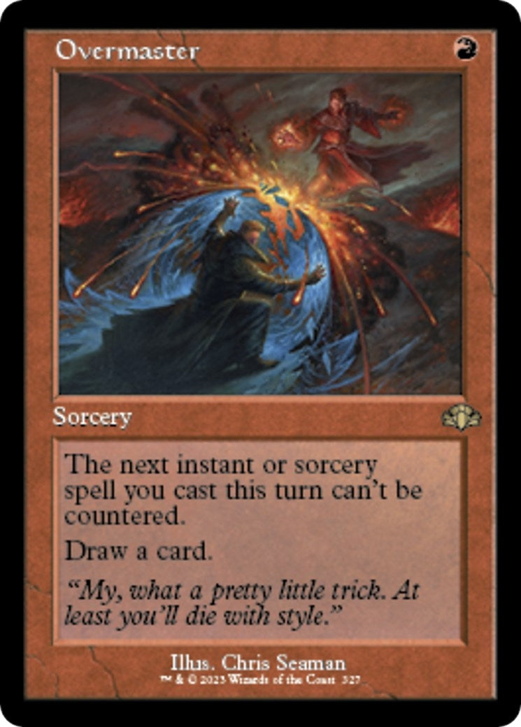 Overmaster (Retro Frame) (327) (Dominaria Remastered)