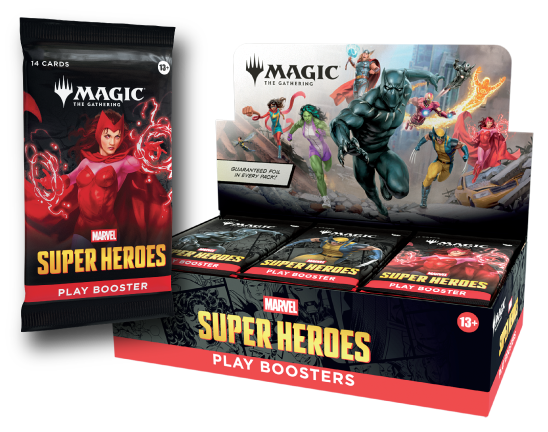 Magic The Gathering | Marvel Super Heroes Play Booster Box