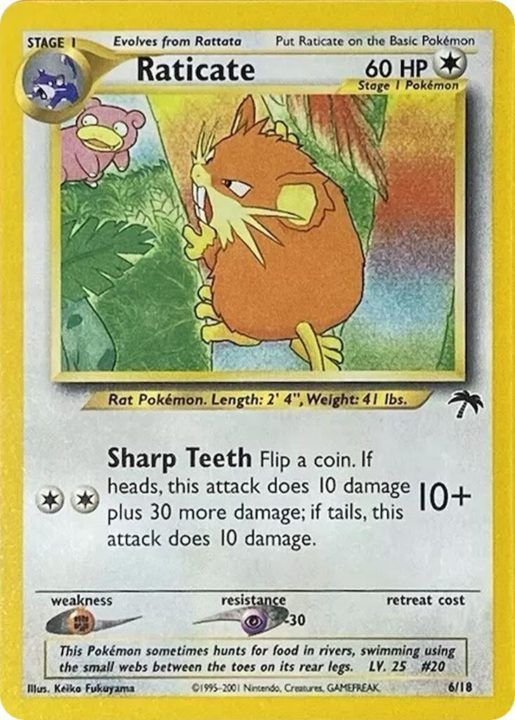 Image for Raticate (06/18) (Southern Islands) - Pokemon