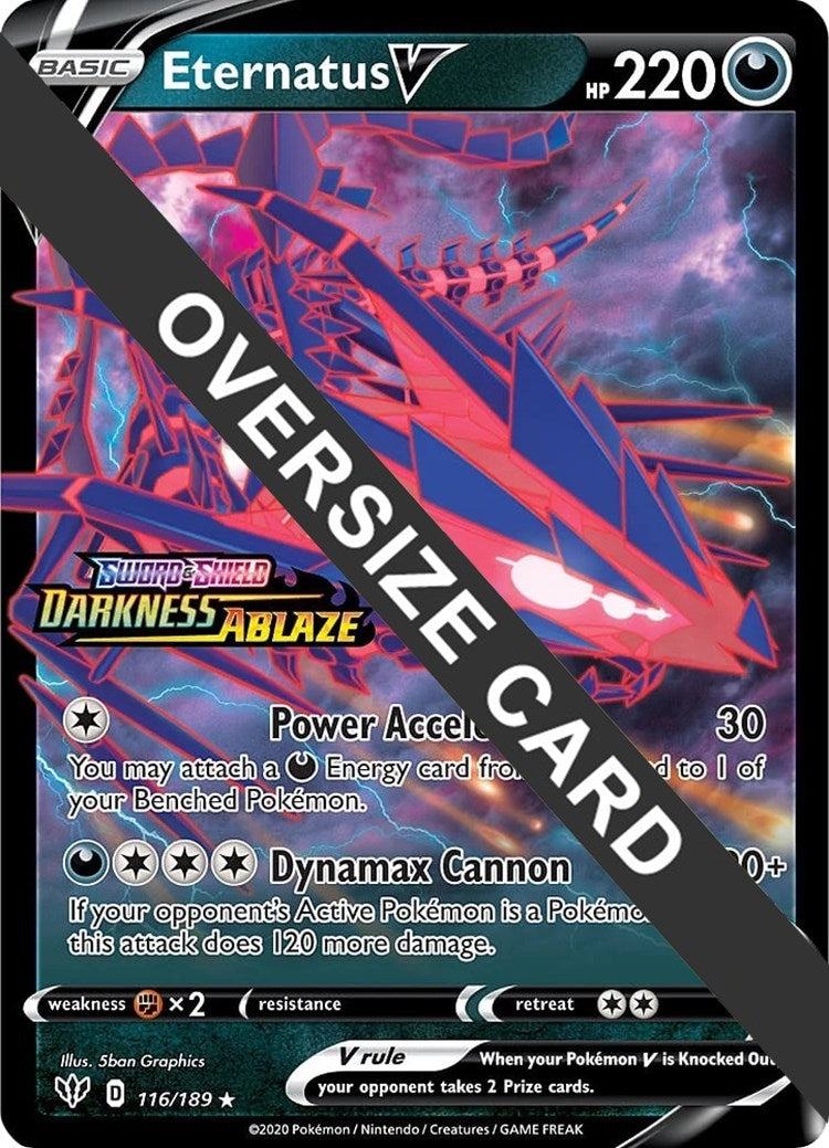 Image for Eternatus V (116/189) (Jumbo Cards) (PR) - Pokemon