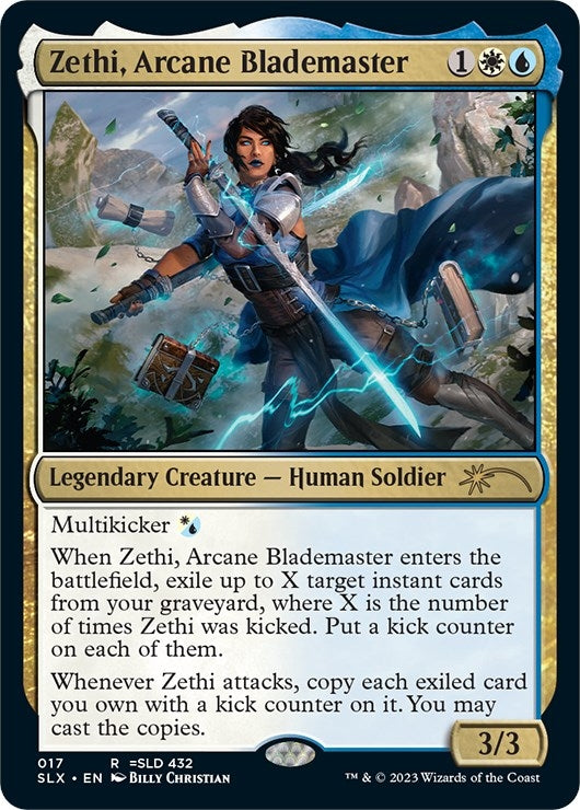 Zethi, Arcane Blademaster (17) (SLX Cards)