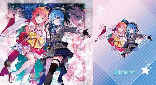Image for Bushiroad Rubber Mat Collection V2 Vol.519: Hololive - Under a Starry Sky of Dancing Sakura, miComet - Playmats