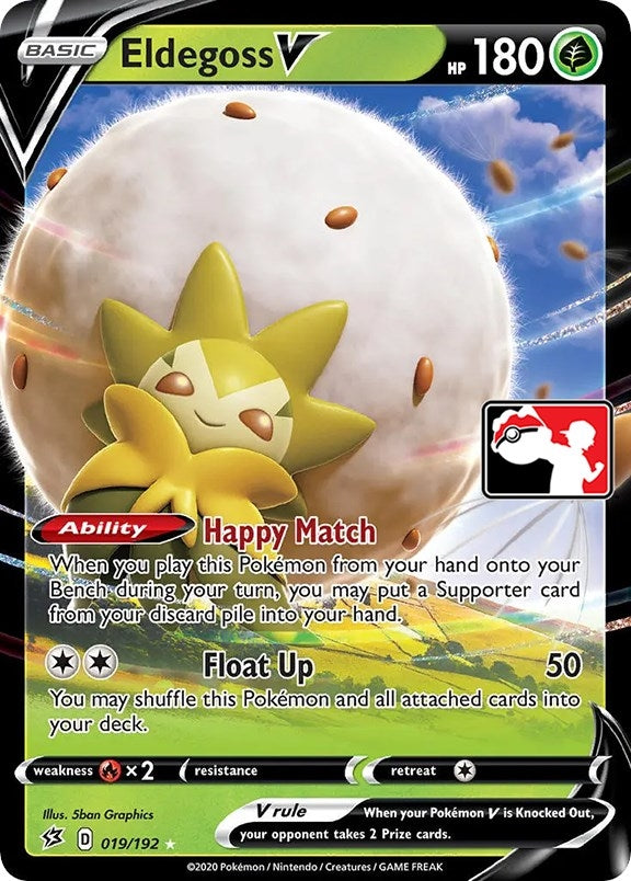 Image for Eldegoss V (019/192) (Prize Pack Series Cards) - Pokemon