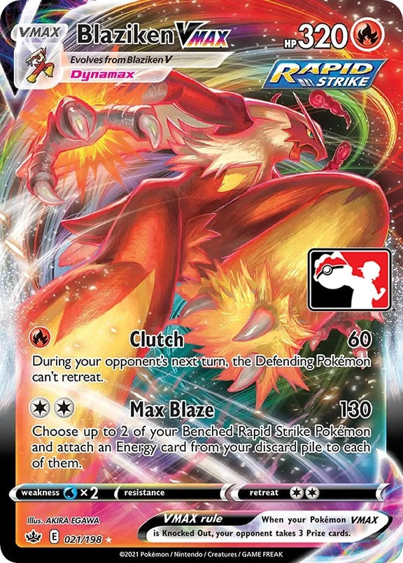 Image for Blaziken VMAX (021/198) (Prize Pack Series Cards) - Pokemon