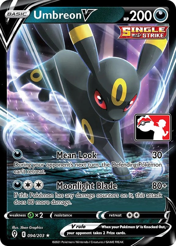 Image for Umbreon V (094/203) (Prize Pack Series Cards) - Pokemon