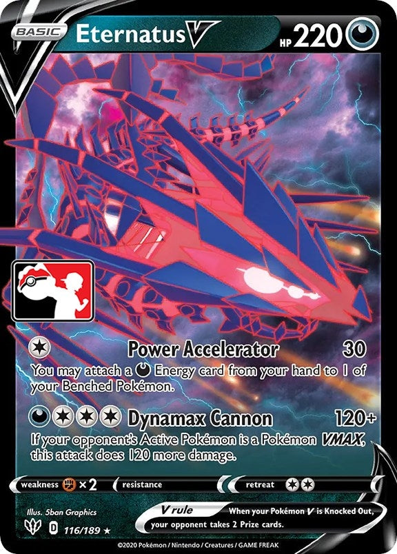 Image for Eternatus V (116/189) (Prize Pack Series Cards) - Pokemon