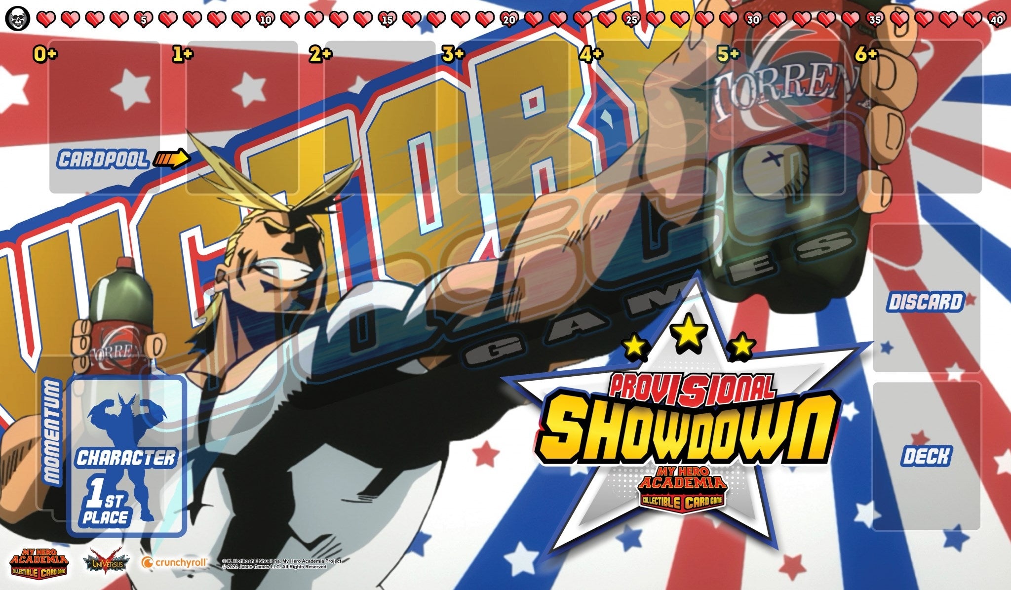 Image for My Hero Academia Playmat: Provisional Showdowns 2022 Season 3 (Champion) - Playmats