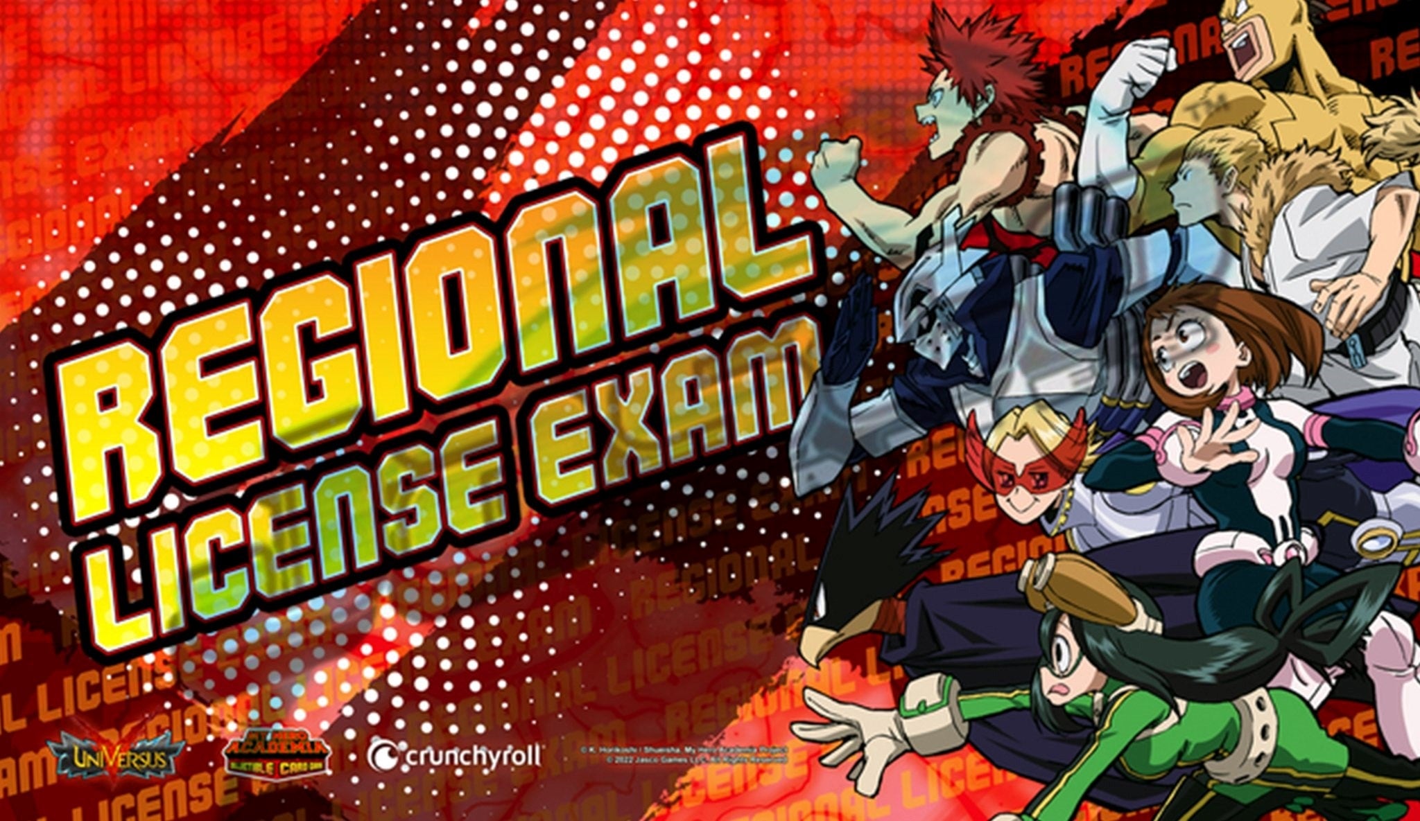 Image for My Hero Academia Playmat: Regional License Exams 2022 Season 2 (Participation) - Playmats