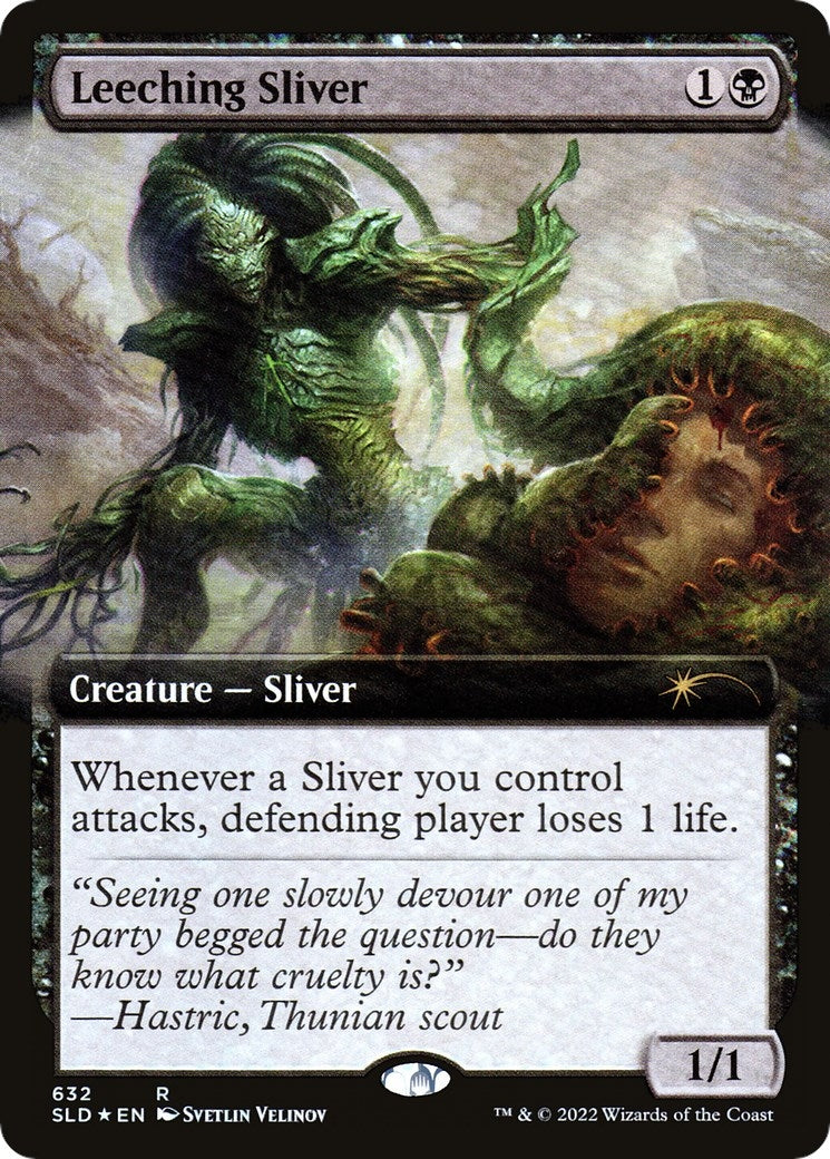 Leeching Sliver (Extended Art) (632) (Secret Lair Drop Series) - PokeBox USA