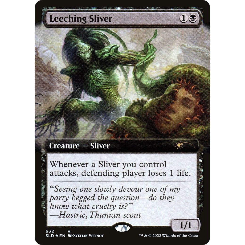 Leeching Sliver (Extended Art) (632) (Secret Lair Drop Series) - PokeBox USA