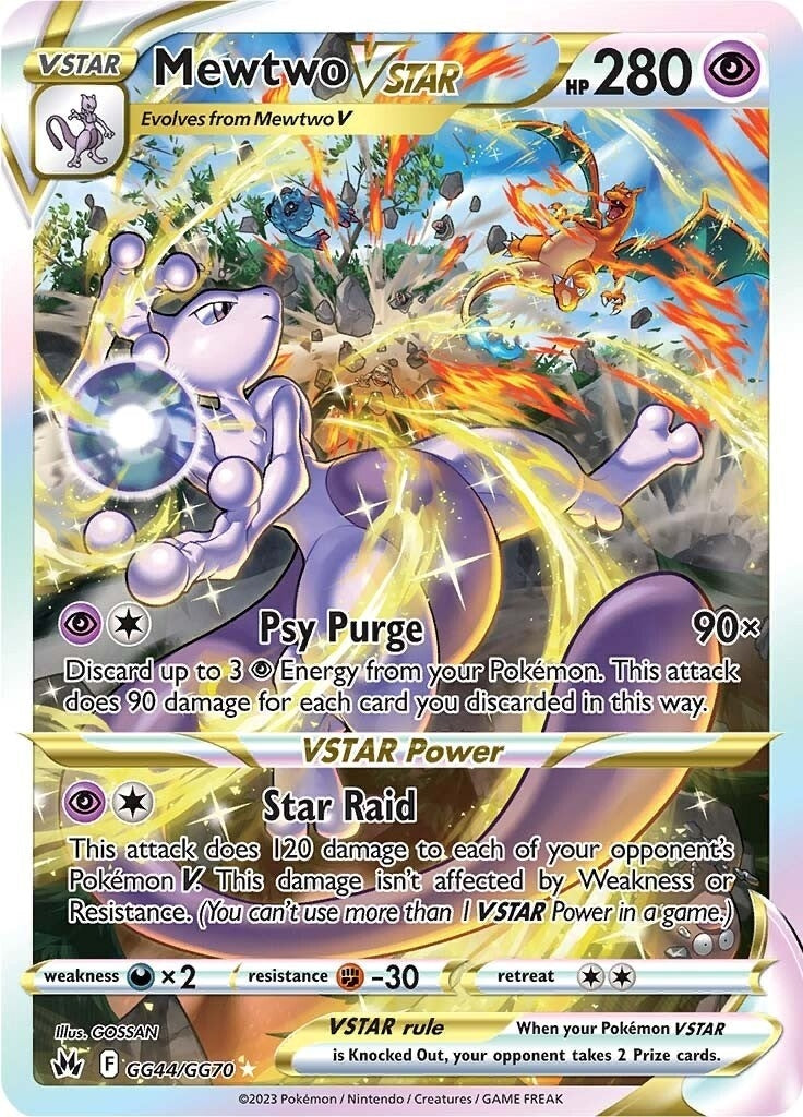 Mewtwo VSTAR (GG44/GG70) (SWSH: Crown Zenith: Galarian Gallery) - PokeBox USA